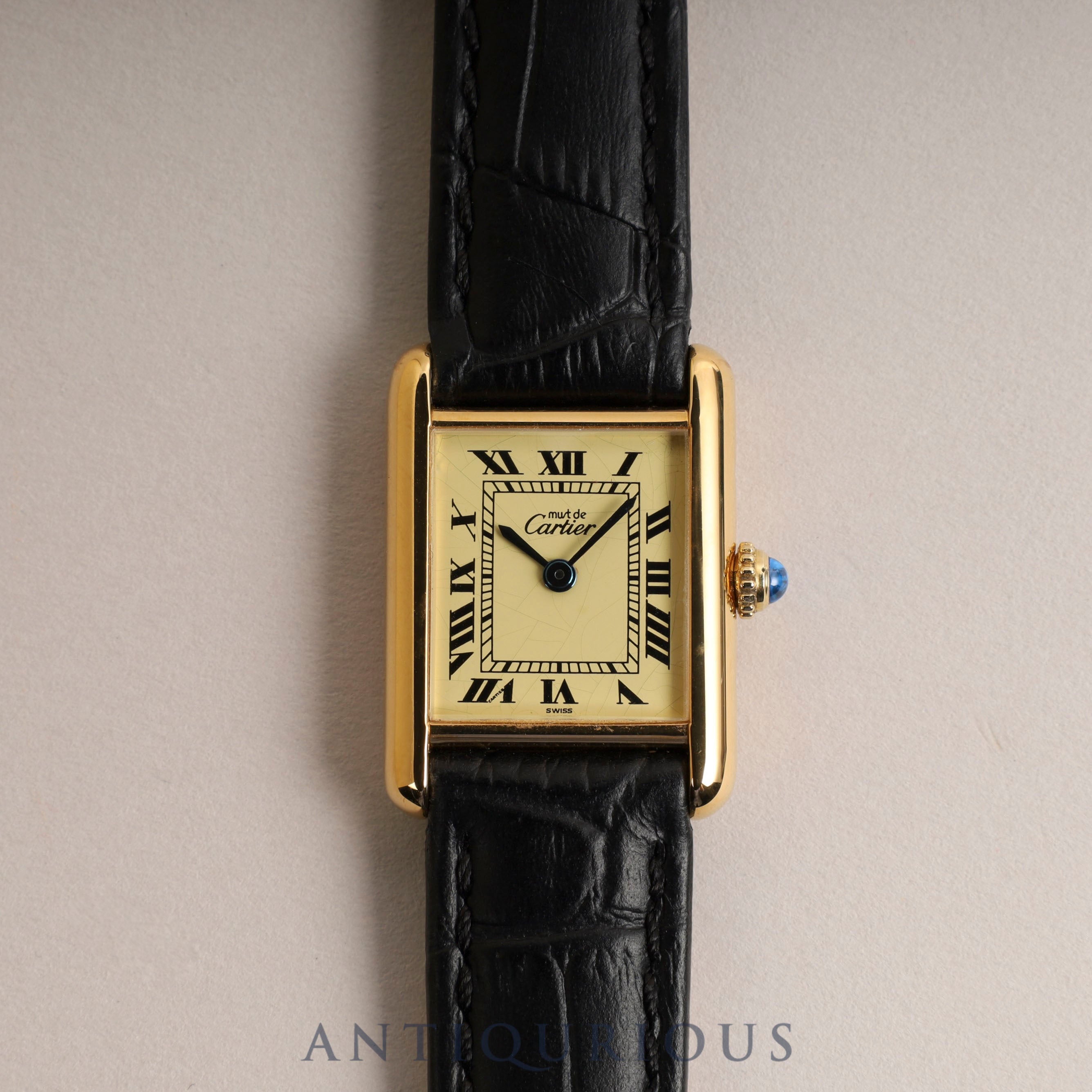 CARTIER Cartier Must Tank SM QZ Ivory New Finished