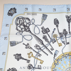 Hermes scarf Carre 45 key