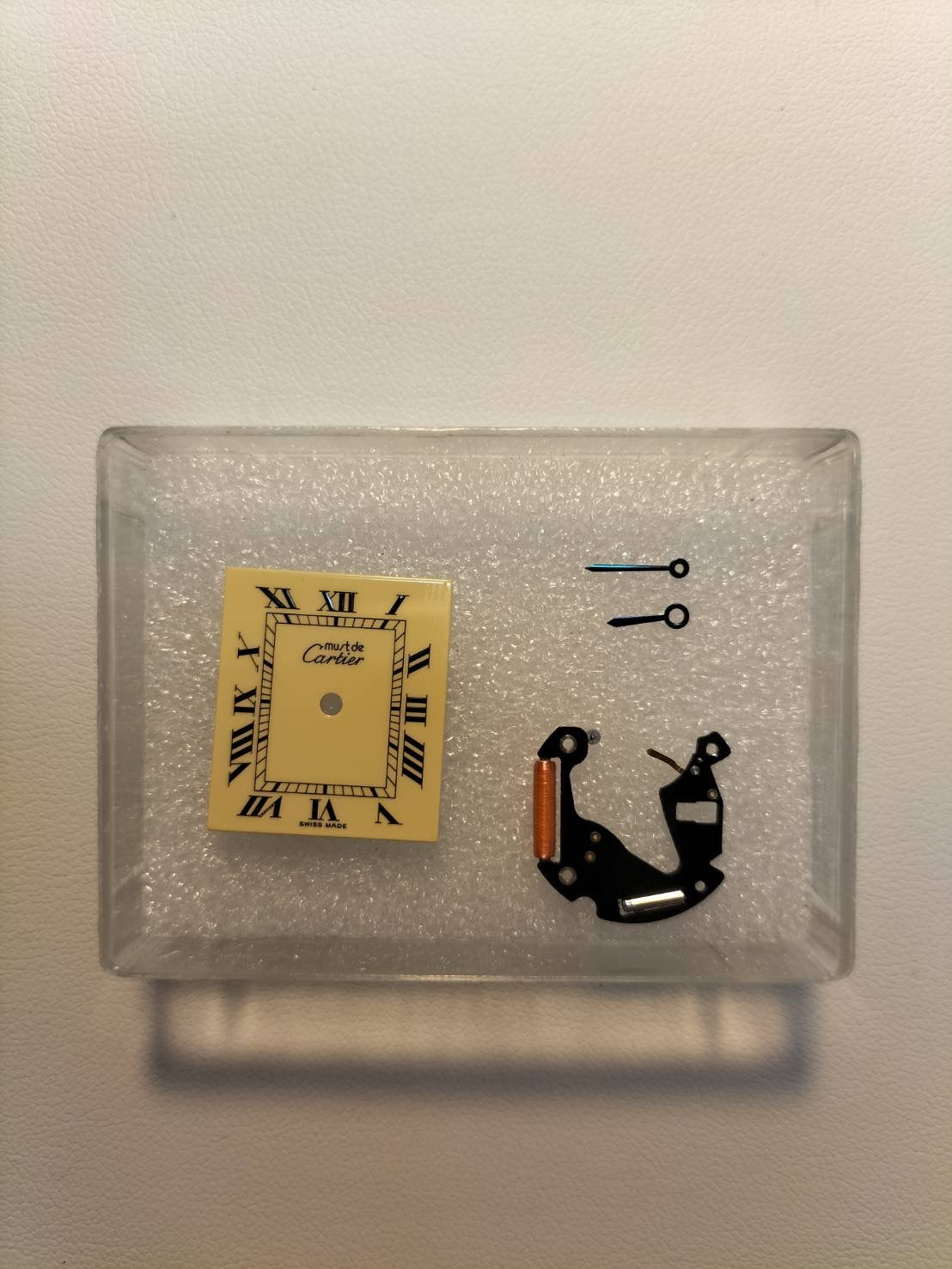 カルティエ マストタンク LM W1002753 / 590005 クォーツ Cal.069 SV925 革 純正ピンバックル（GP）アイボリーローマン文字盤 （SWISS MADE表記）箱 保証書（日付無記載）オーバーホール済み