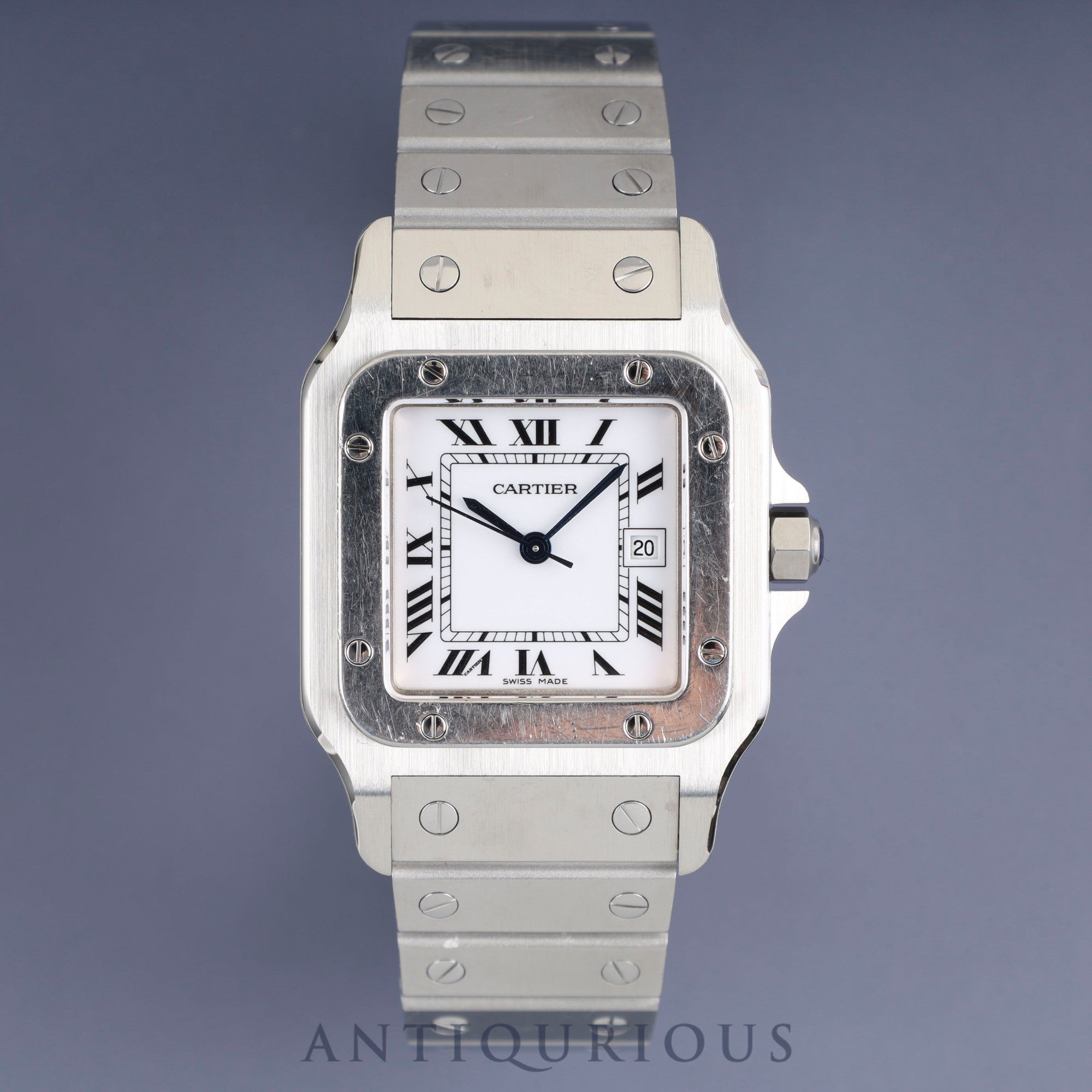 カルティエ サントス ガルベ LM 81036188 / 1553 自動巻き SS SS