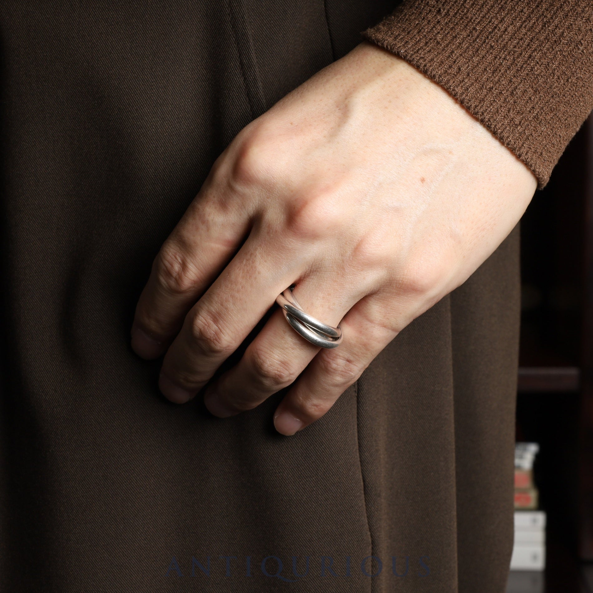 ティファニー リング トリニティ SV925 約15号 | 東京銀座の