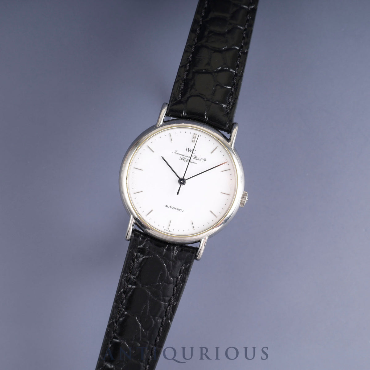 IWC ポートフィノ IW351403 自動巻き Cal.37521 SS 革 純正尾錠（SS） ホワイト文字盤 オーバーホール済み アイダブリュシー
