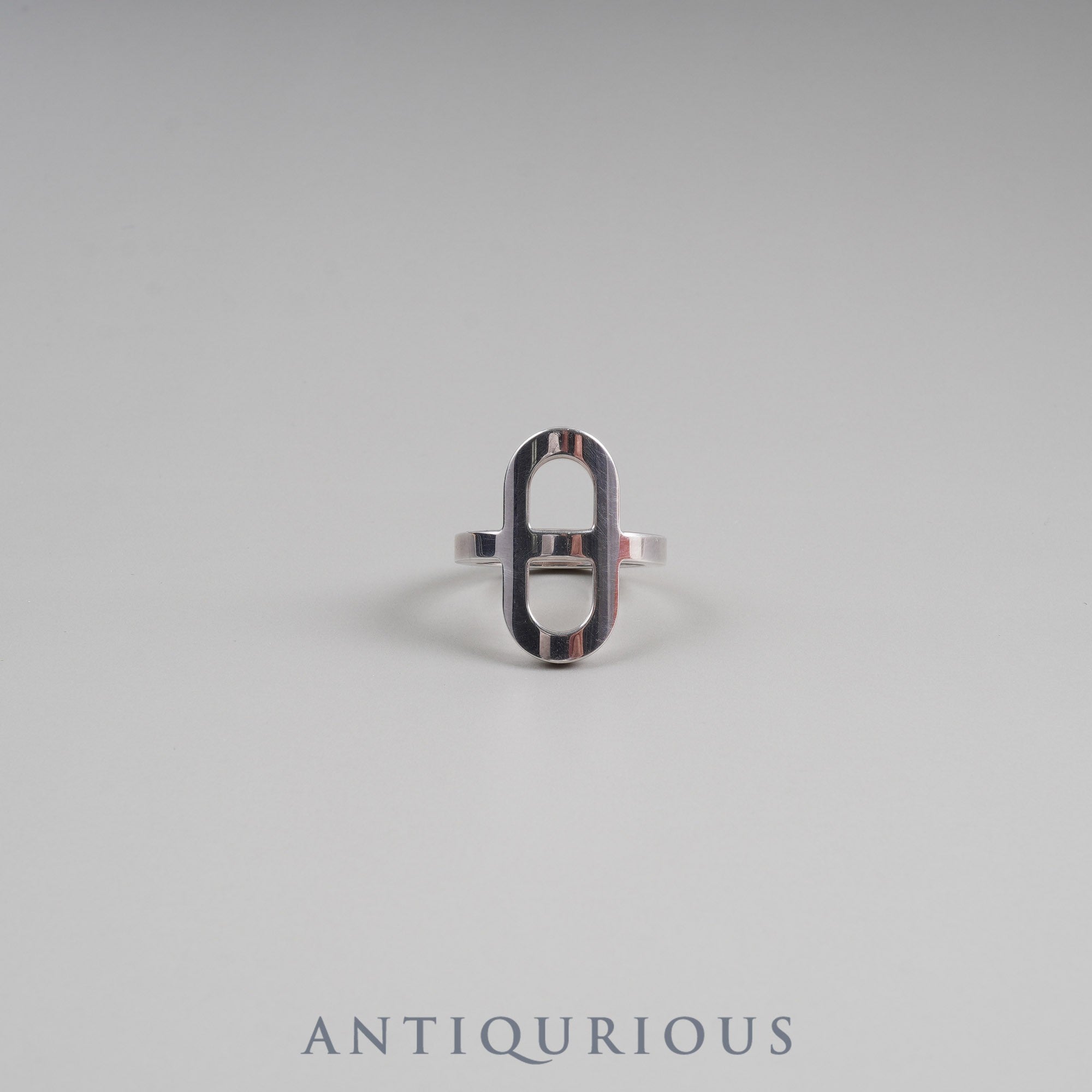 Hermes Ring Ever Chaine d'Ancre PM SV925 #53 Box 21 Years