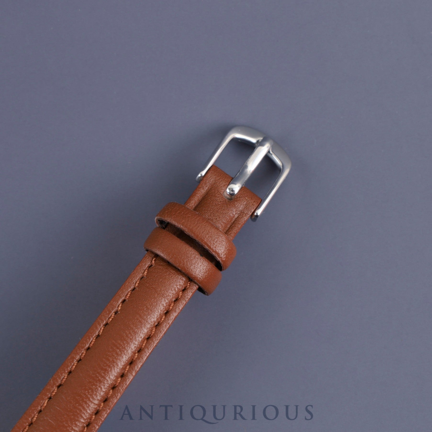 Hermes Nantucket NA2.110 Quartz Cal.280.002 SS Leather Third-party buckle (SS) Silver dial Box Warranty (2018) Overhauled