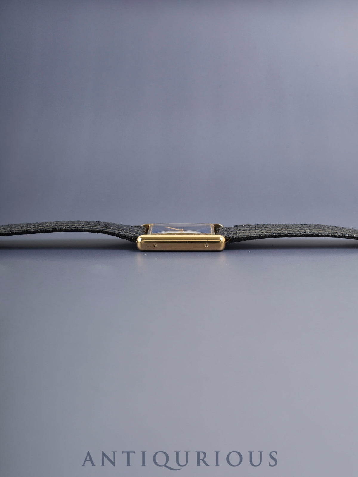 カルティエ マストタンク LM 6 手巻き Cal.78-1 SV925 純正革ベルト 純正ピンバックル（GP）ラピスラズリ文字盤（SWISS表記）オーバーホール済み