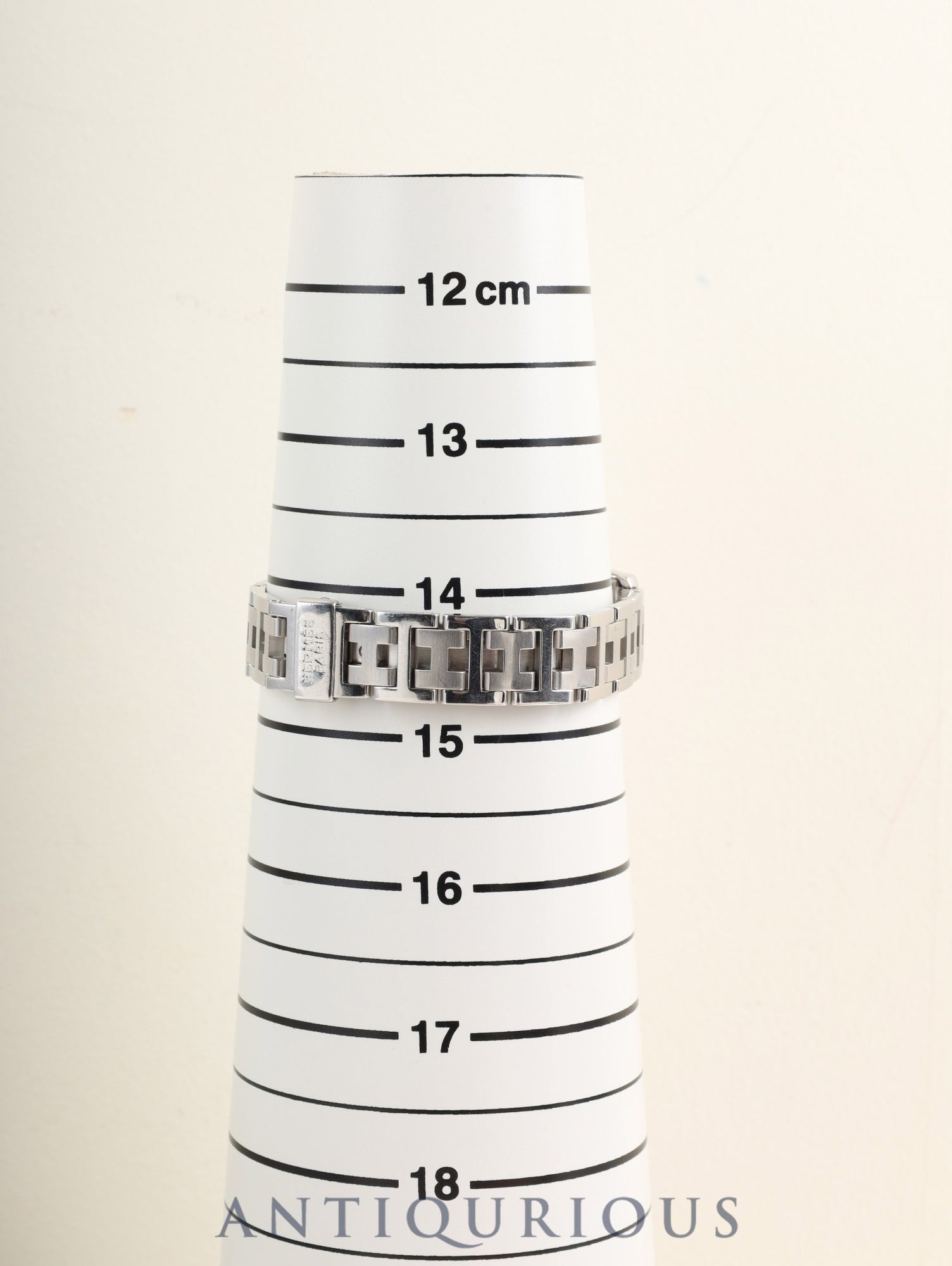 エルメス クリッパー CL4.210 クォーツ SS SS ホワイト文字盤 箱 冊子