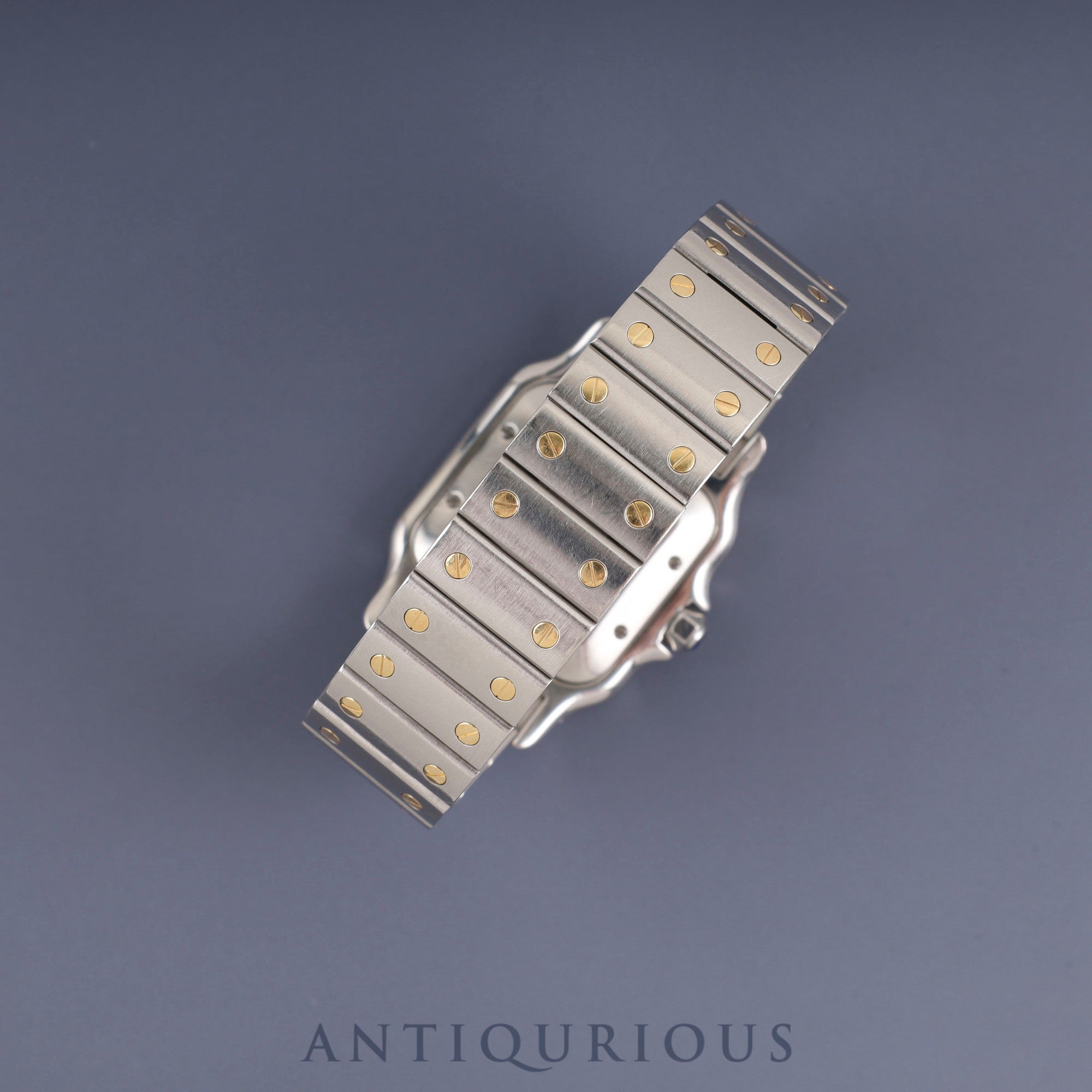 Cartier Santos Galbee LM W20058C4 / 2319 Automatic SS/YG SS/YG Guilloche Dial Warranty (2004) Overhauled