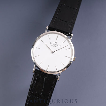 IWC Portofino Manual Winding Cal.1852 WG Leather White Dial 31.6mm IWC