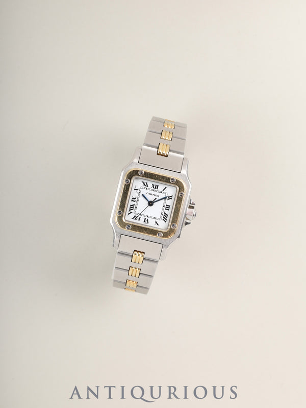 カルティエ サントス カレ SM 0902 自動巻き Cal.ETA2670 SS/YG SS/YG ホワイトローマン文字盤（SWISS表記） オーバーホール済み