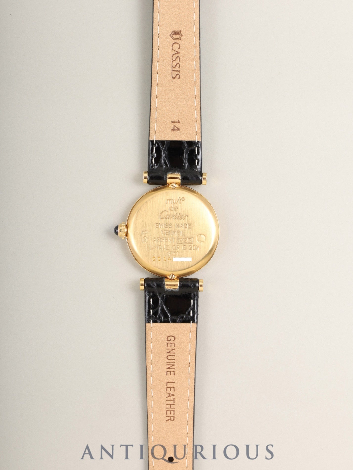 カルティエ マスト ヴァンドーム VLC SM W1002353 / 1815 クォーツ Cal