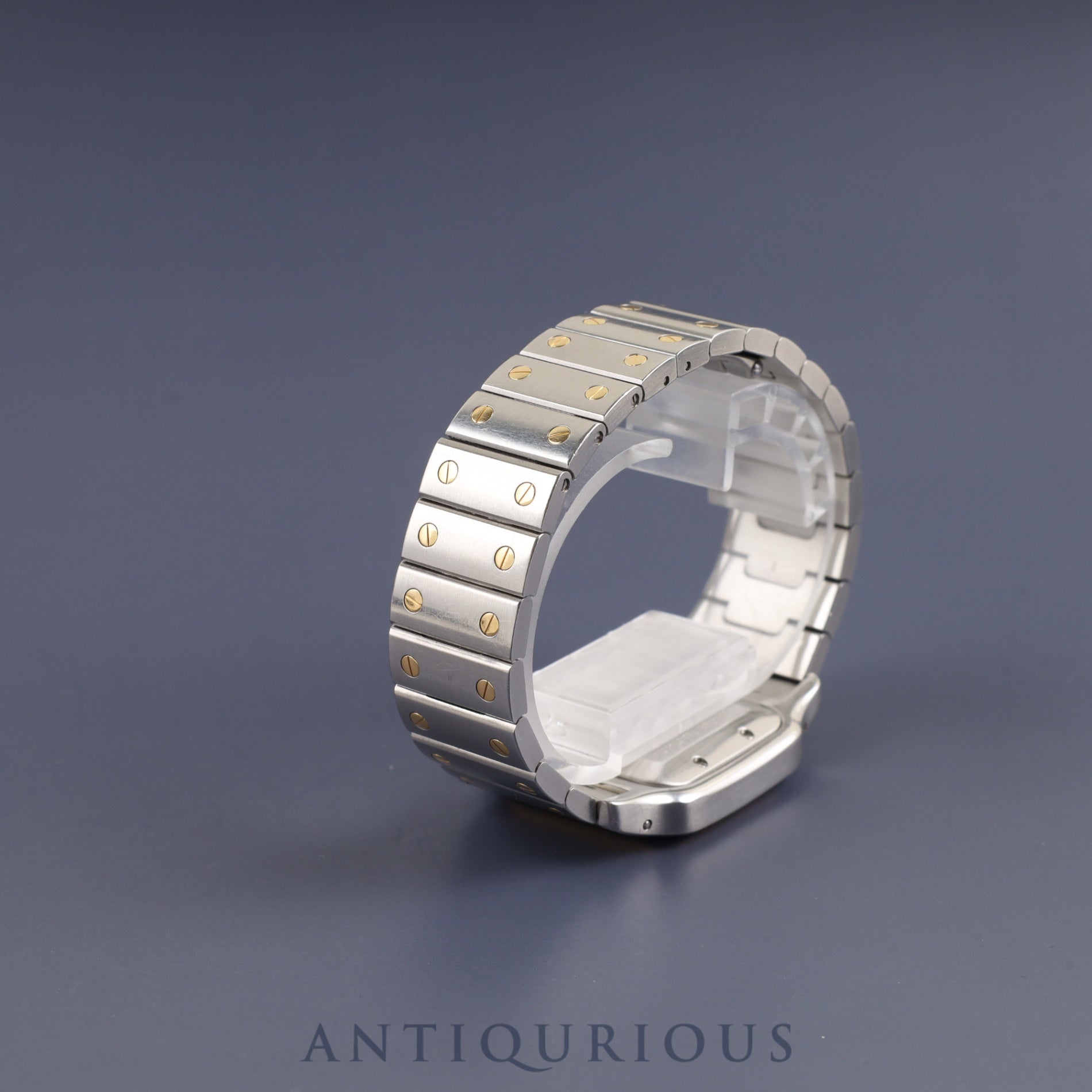 Cartier Santos Galbee LM W20058C4 / 2319 Automatic SS/YG SS/YG Guilloche Dial Warranty (2004) Overhauled