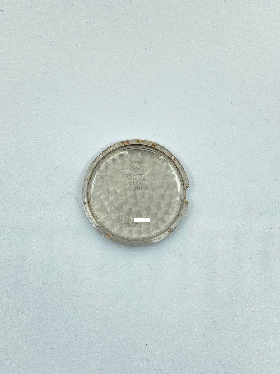 IWC Portofino IWC 3513 Automatic Caliber C37521 Stainless Steel Leather Strap with Genuine Stainless Steel Buckle, Silver Dial, Overhauled