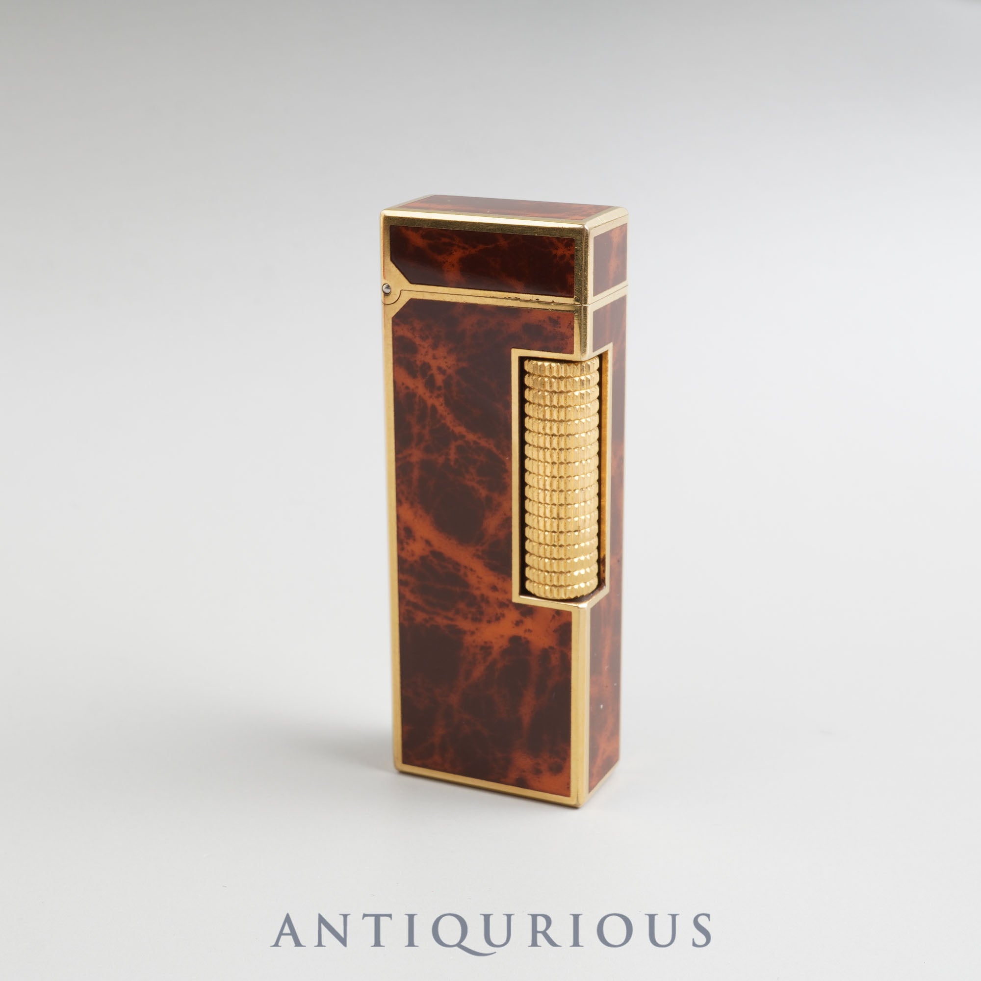 Dunhill Lighter Brown Marble Lacquer Marble Look Box Instructions