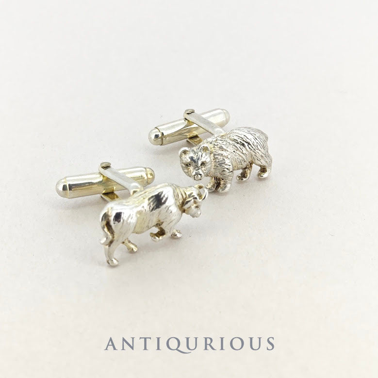 Tiffany Cufflinks Bull and Bear