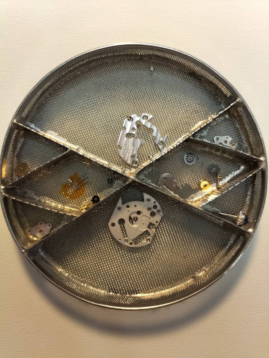 カルティエ マストタンク MM W1016130 / 2416 クォーツ Cal.057 SV925 革 純正Dバックル（SS）ピンクローマン文字盤 （SWISS MADE表記 / クリスマス限定） 箱 冊子 保証書 オーバーホール済み