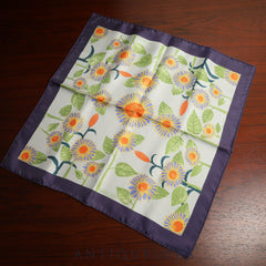 Hermès Carré 45 Scarf, Tourne Sols Sunflower, 100% Silk