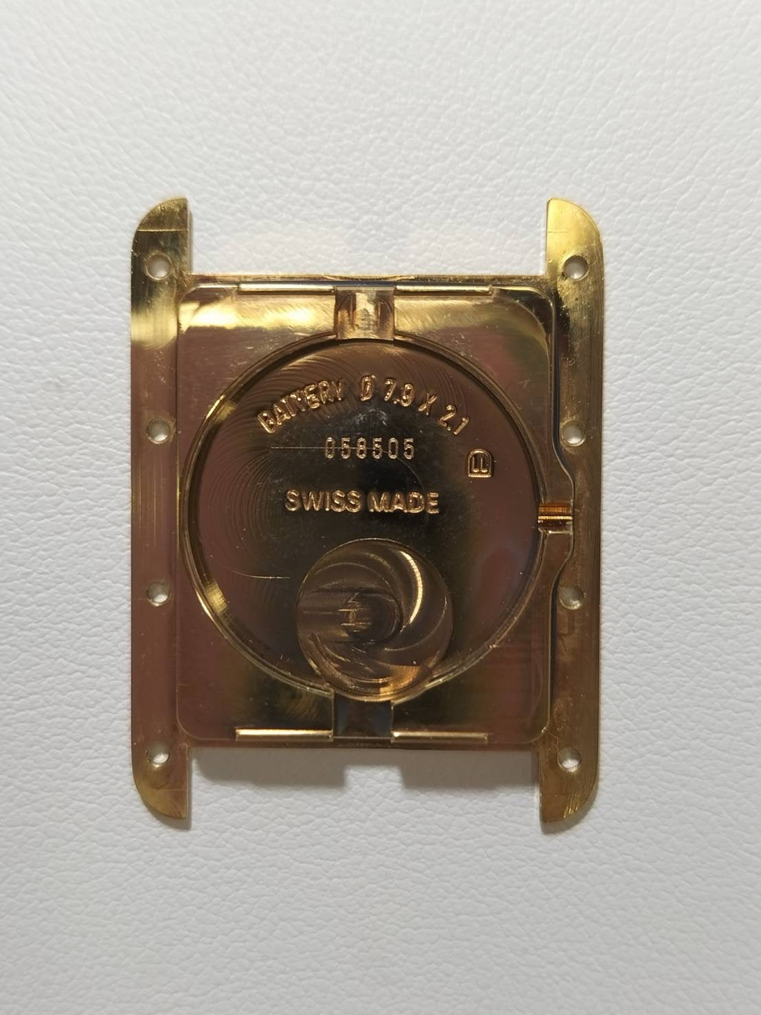 カルティエ マストタンク GM（XL）2413 クォーツ Cal.687 SV925 革 純正ピンバックル（GP）アイボリーローマン文字盤（SWISS MADE表記）オーバーホール済み