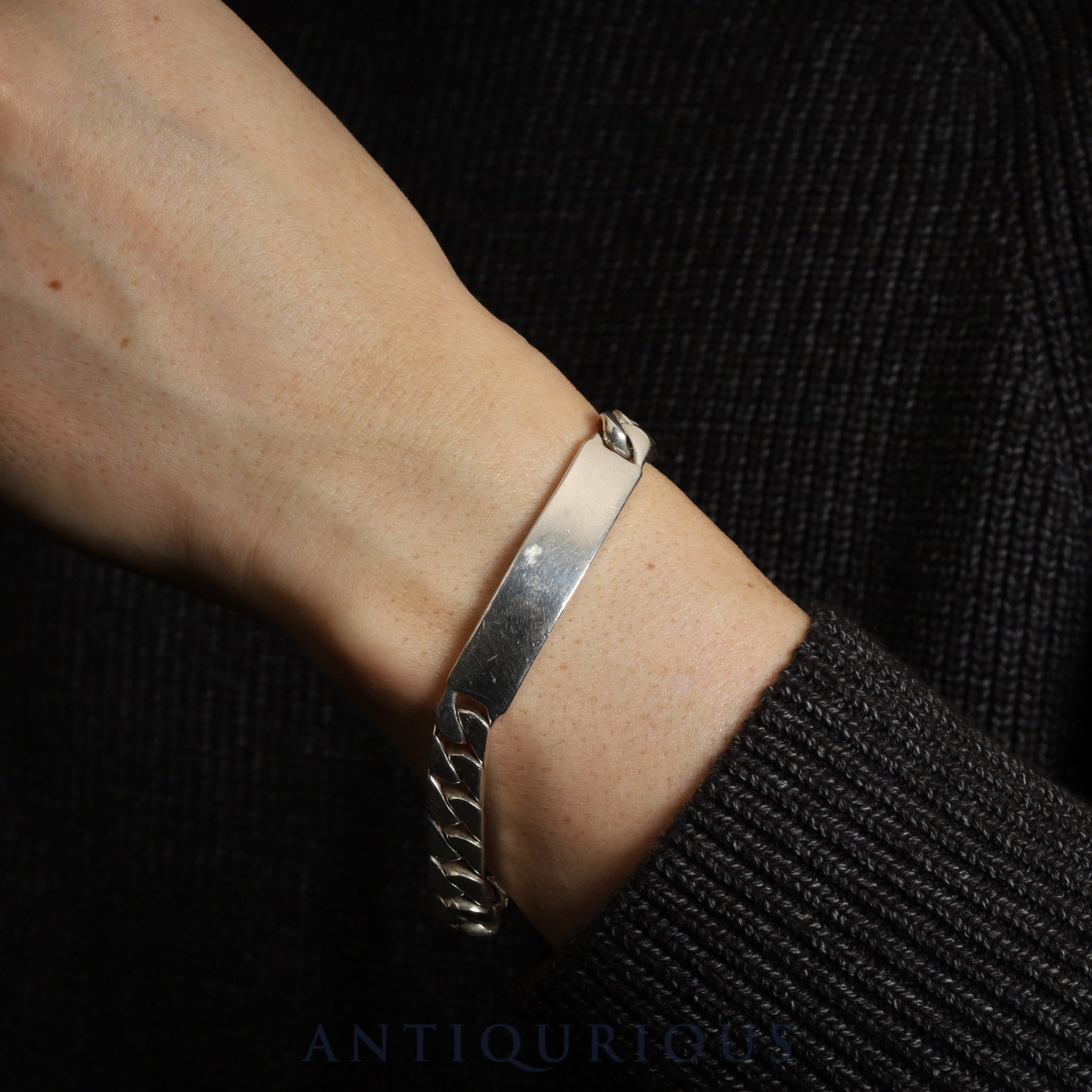 ティファニー ブレスレット ID 喜平 チェーン スターリングシルバー