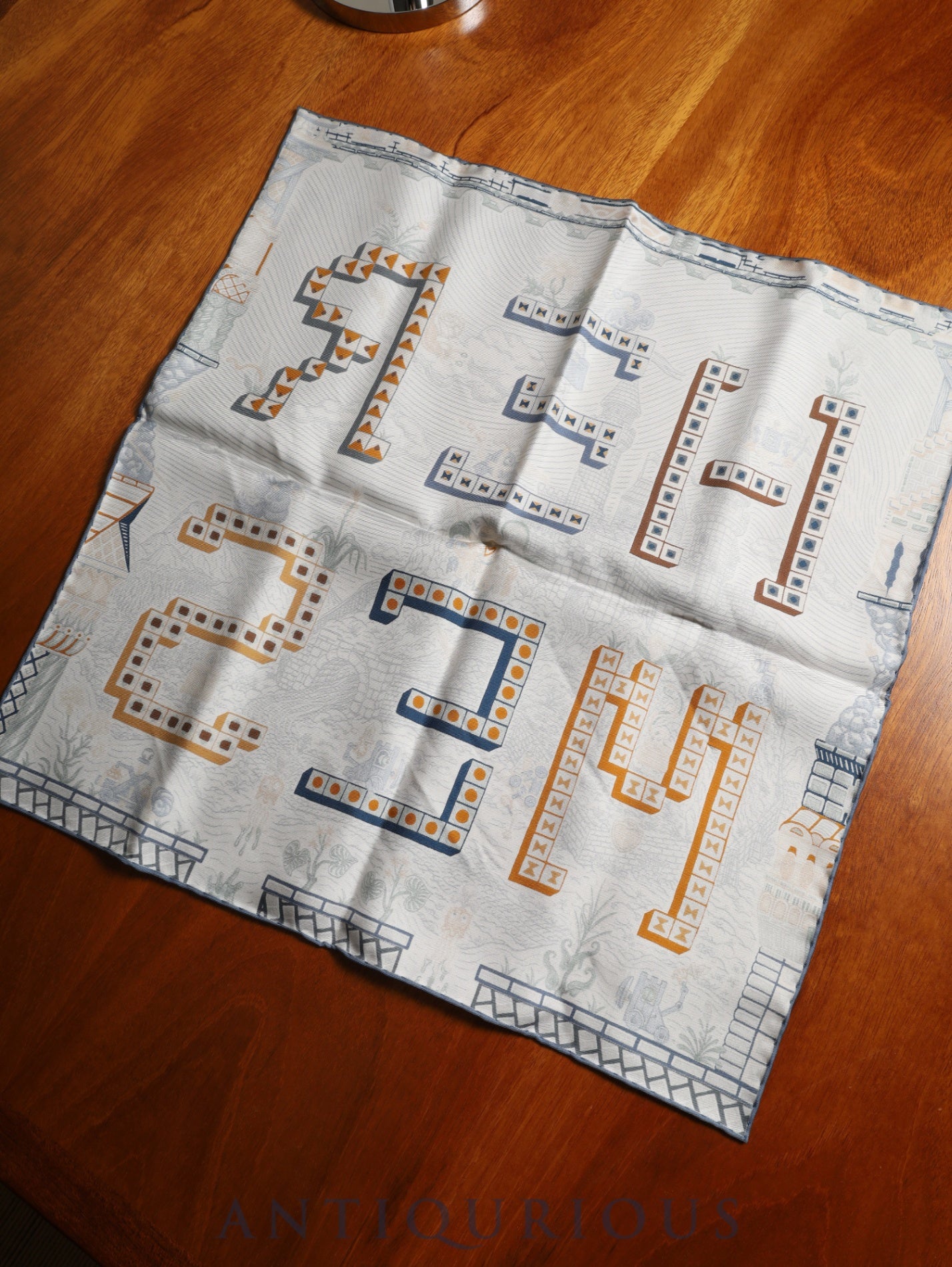 エルメス スカーフ カレ45 Super Silk Quest スーパー シルク クエスト