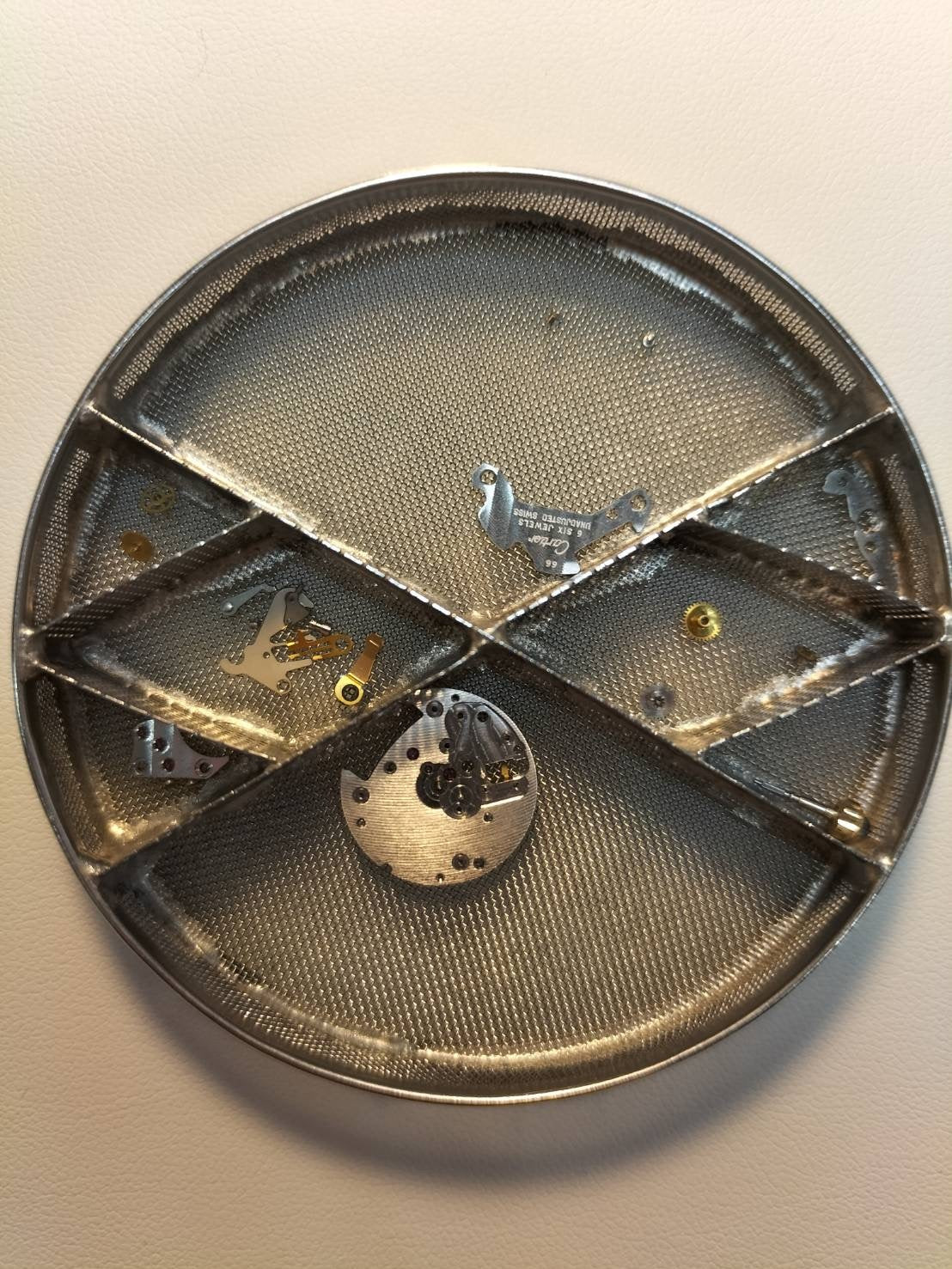 カルティエ マストタンク SM 3 66001 クォーツ Cal.66 SV925 革 純正ピンバックル（GP）オニキス文字盤（SWISS表記） オーバーホール済み 新品仕上げ済み