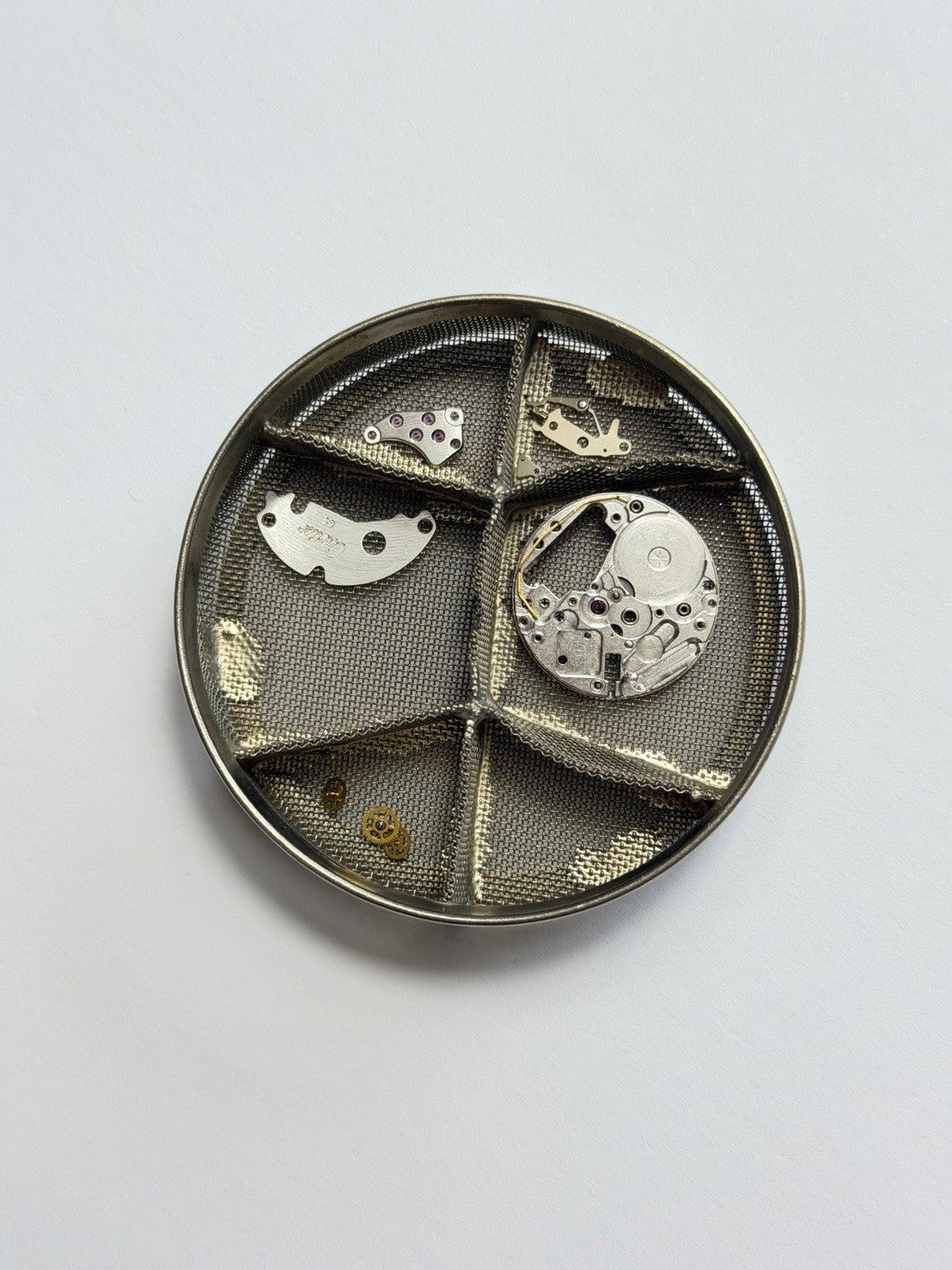 Cartier Santos Vendome SM 84038288 / 8191 Quartz Cal.81 SS/YG SS/YG White Roman Dial (SWISS marking) Overhauled