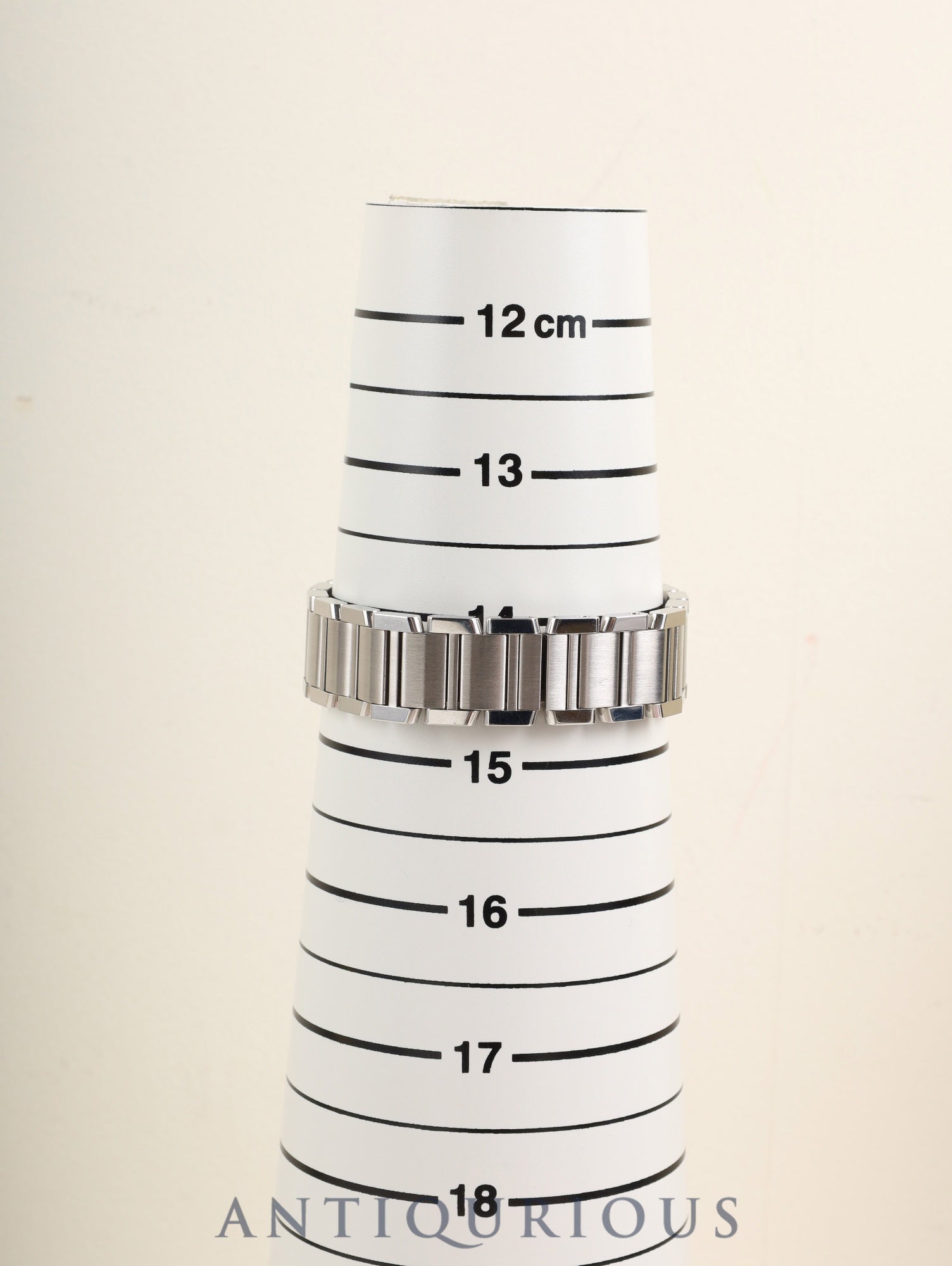 カルティエ タンクフランセーズ SM W51008Q3 / 2384 クォーツ Cal.057 SS SS ホワイトローマン文字盤 箱 冊子 保証書（2012年）オーバーホール済み