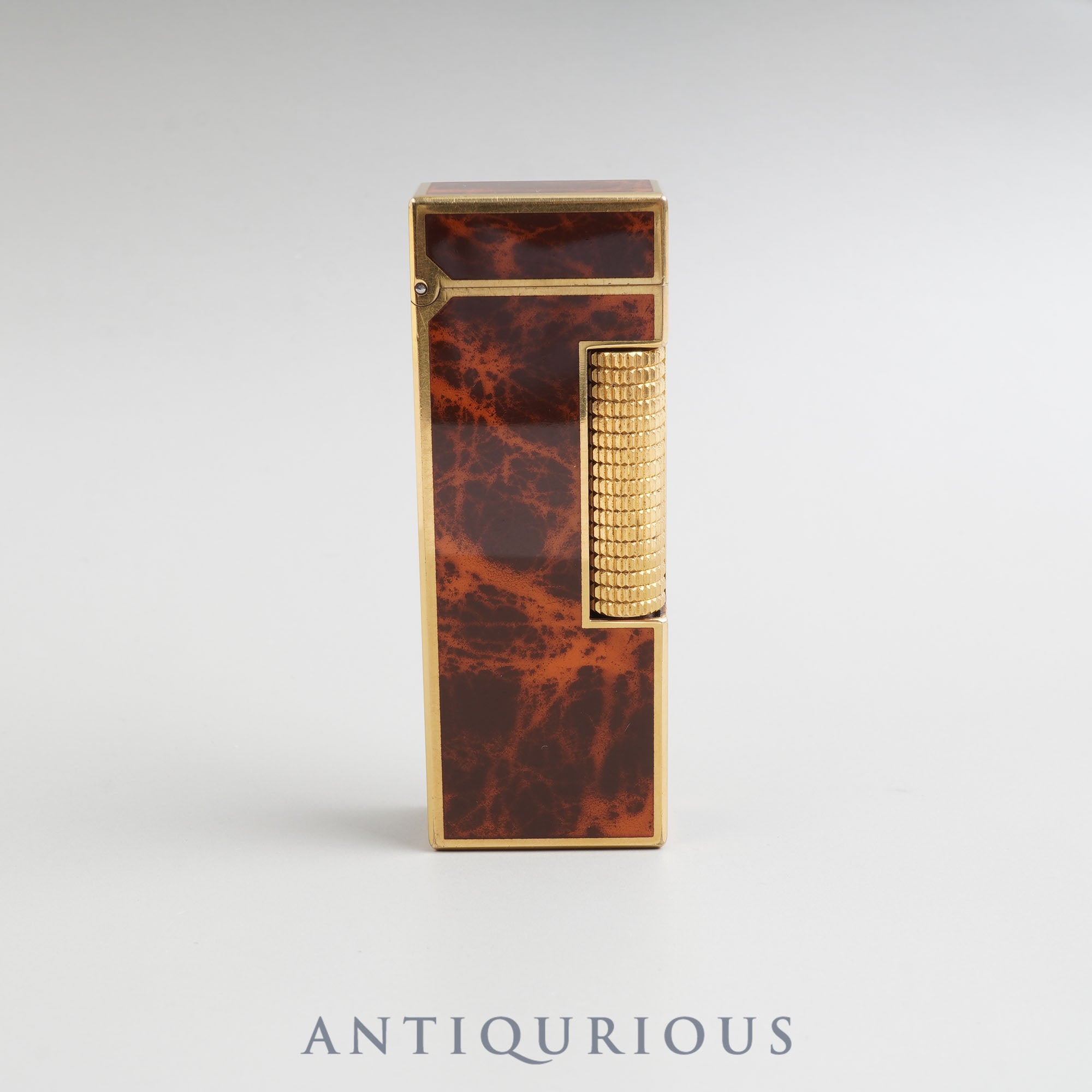 Dunhill Lighter Brown Marble Lacquer Marble Look Box Instructions