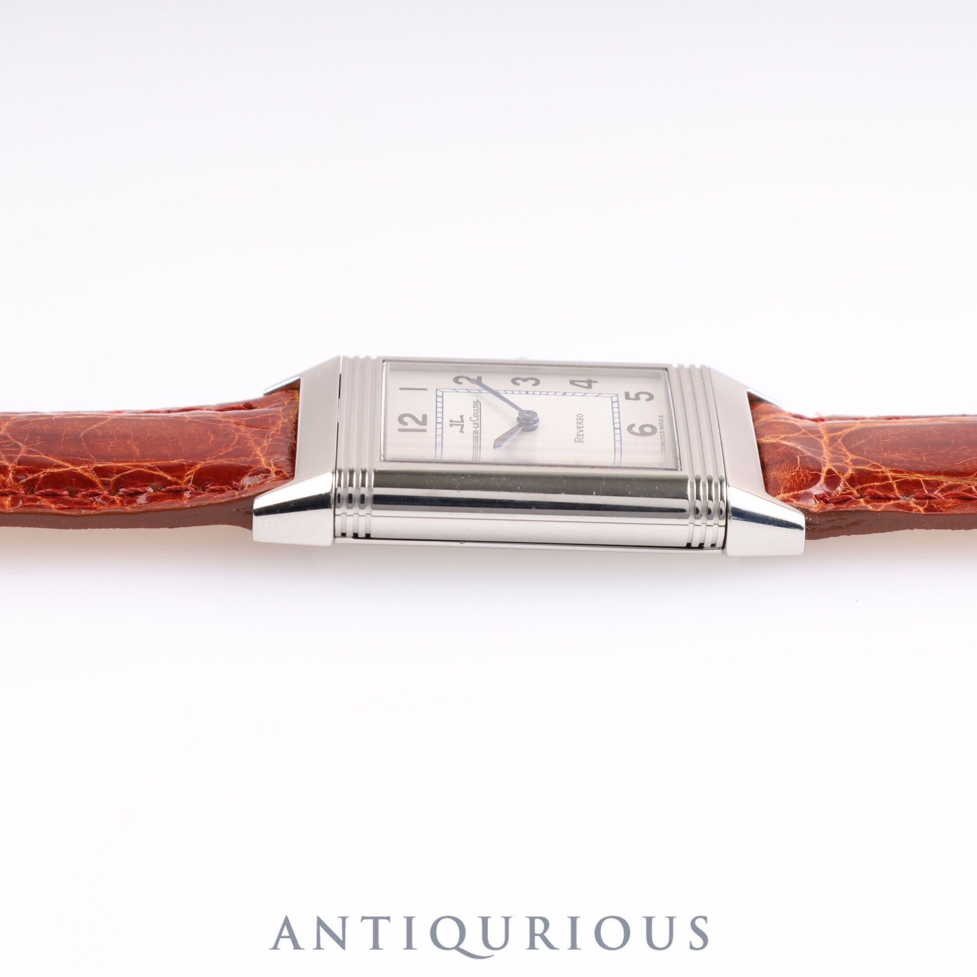 JAEGER LECOULTRE ジャガー・ルクルト REVERSO CLASSIC レベルソクラシック 250.8.86/Q2508420 手巻き Cal.846/1 SS 革 純正尾錠 シルバー文字盤 箱 保証書（1997年）