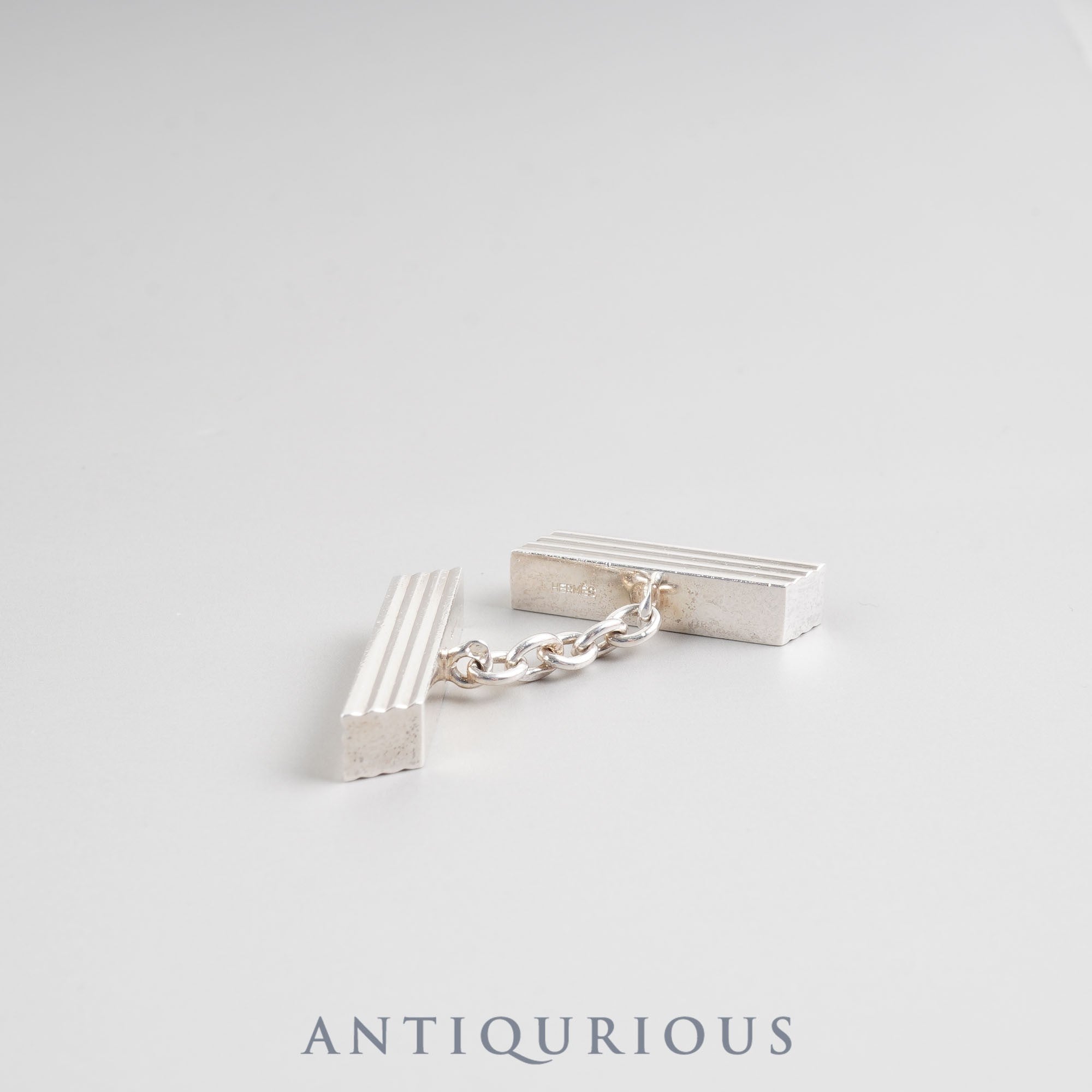 Hermes metal cufflinks | 東京銀座のヴィンテージウォッチ専門店