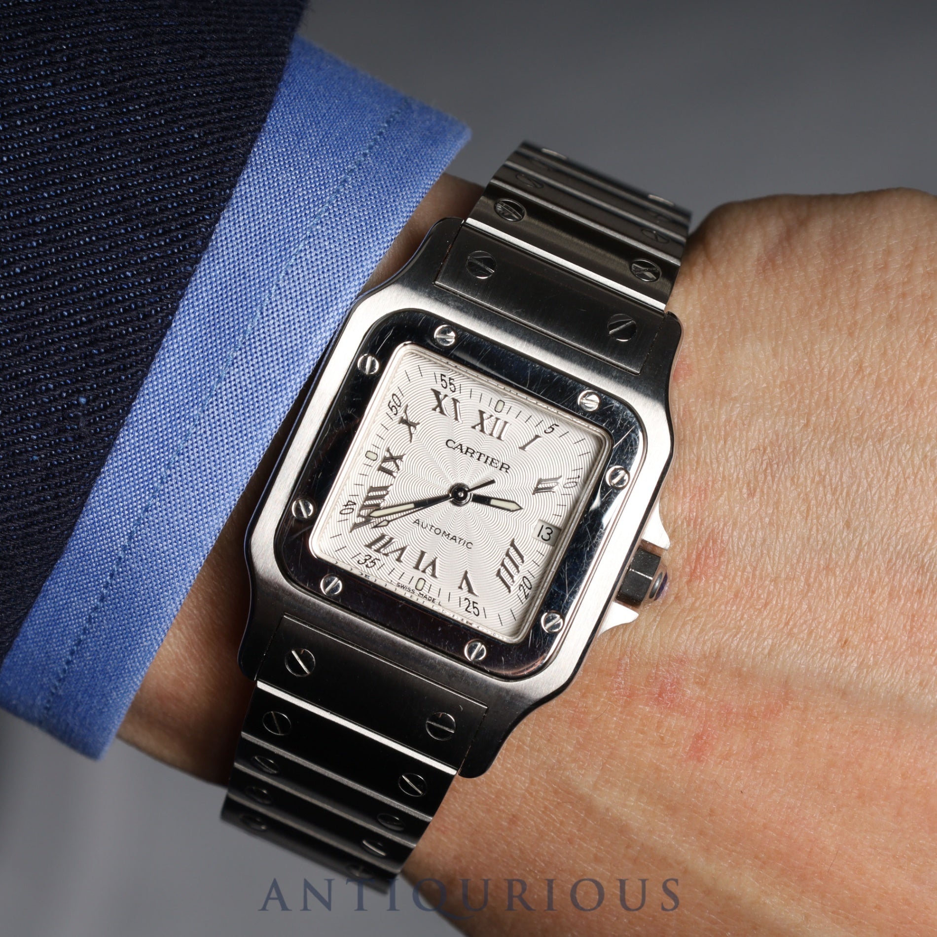 Cartier Santos Galbee LM W20040D6 Box and warranty card