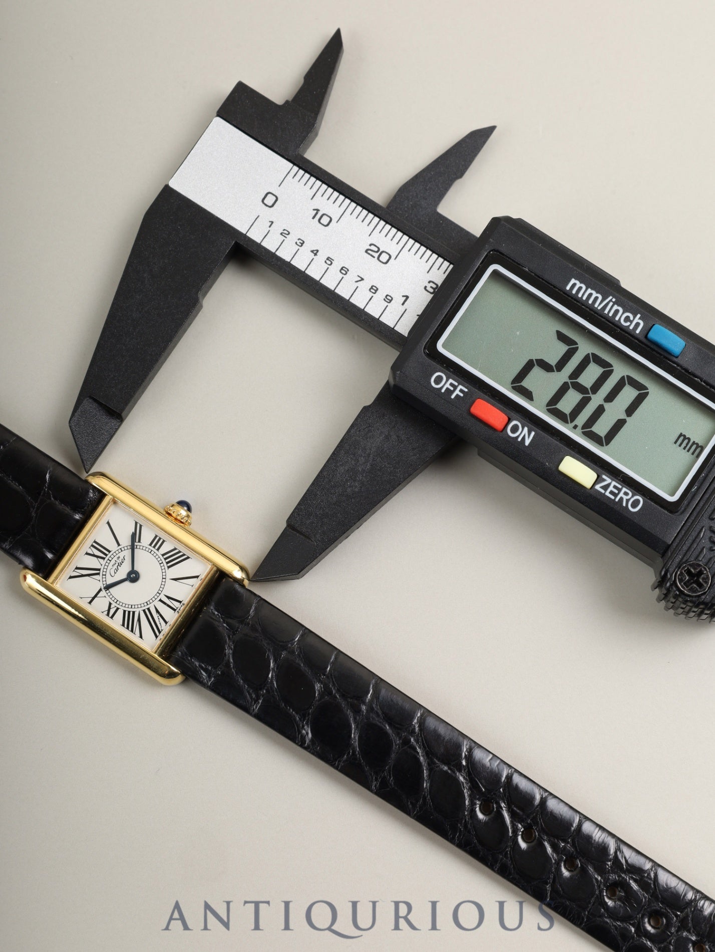 カルティエ マストタンク SM 5057001 クォーツ Cal.057 SV925 革 純正ピンバックル（GP）オパラン文字盤（SWISS表記） 箱 冊子 保証書 オーバーホール済み 新品仕上げ済み