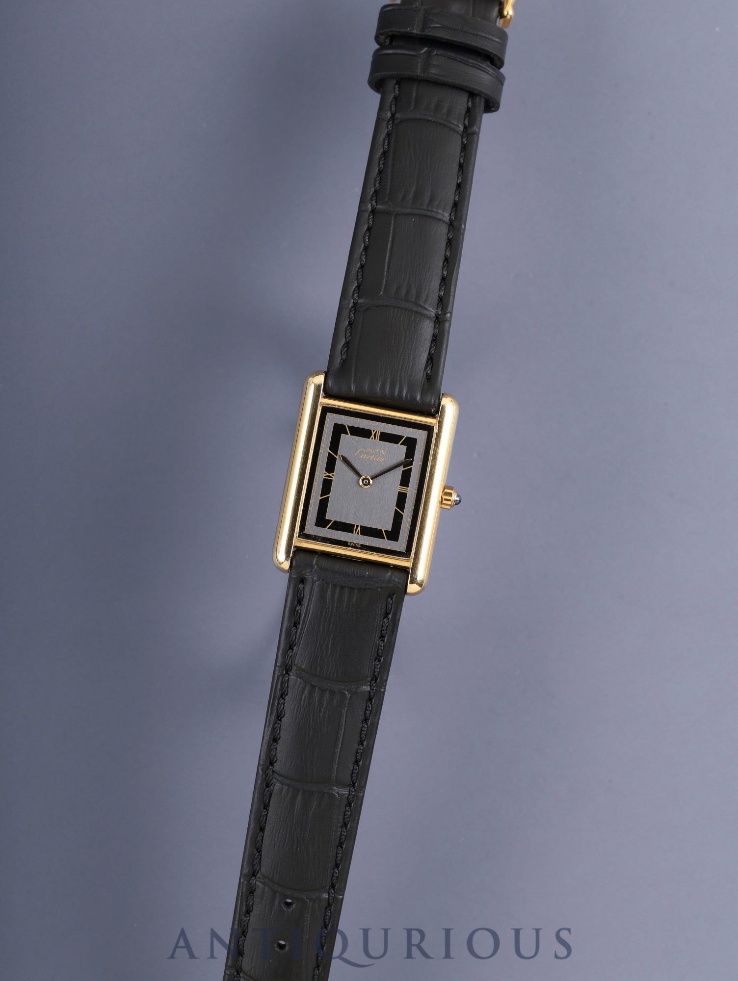T*様 稼働　Cartier マストタンク LM カルティエ TANK メンズ カルティエ マストタンクのサイズ比較～メンズスタッフによる着用