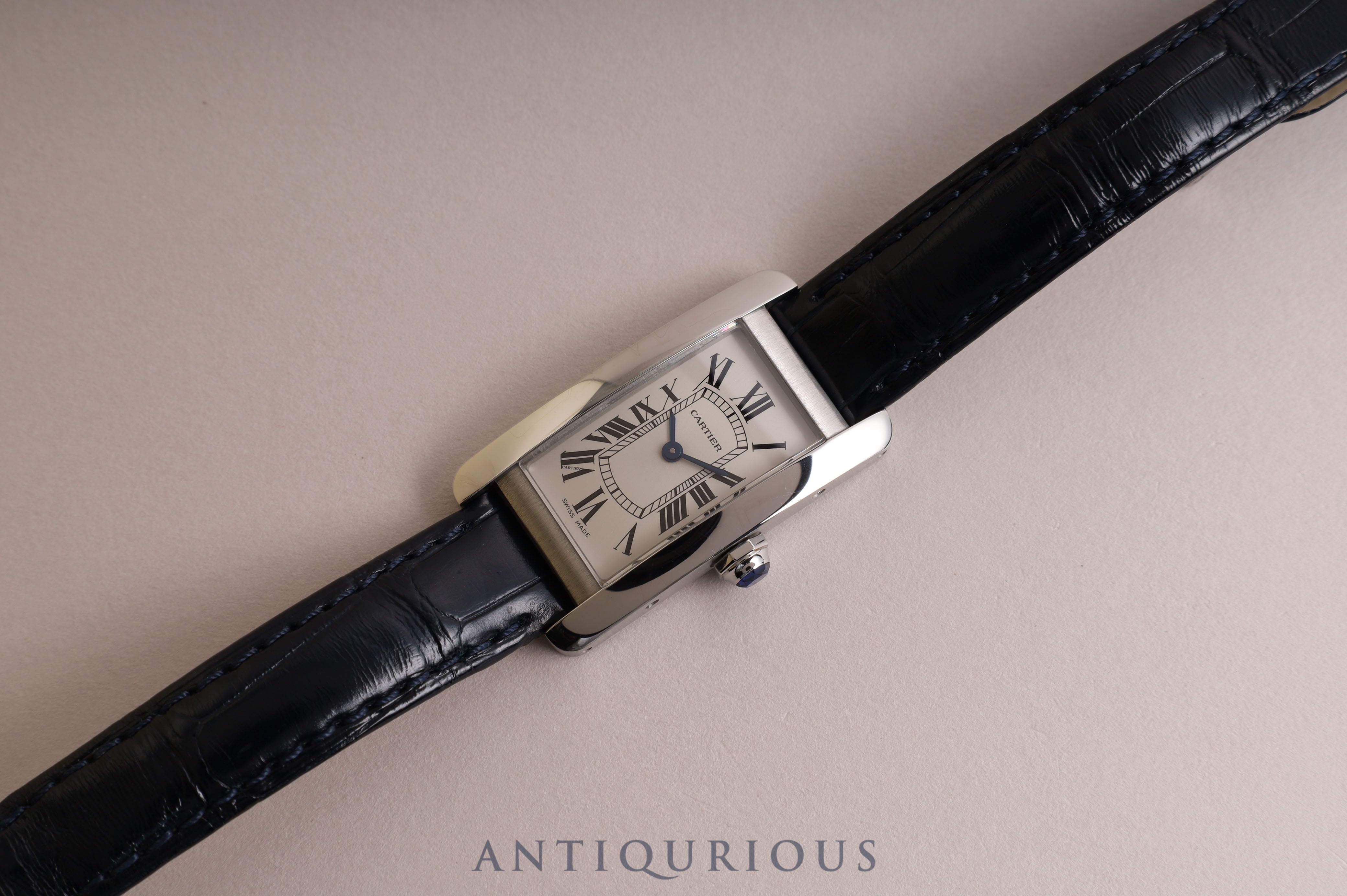 Cartier Tank Americaine SM QZ WSTA0016 Box and warranty included New finish