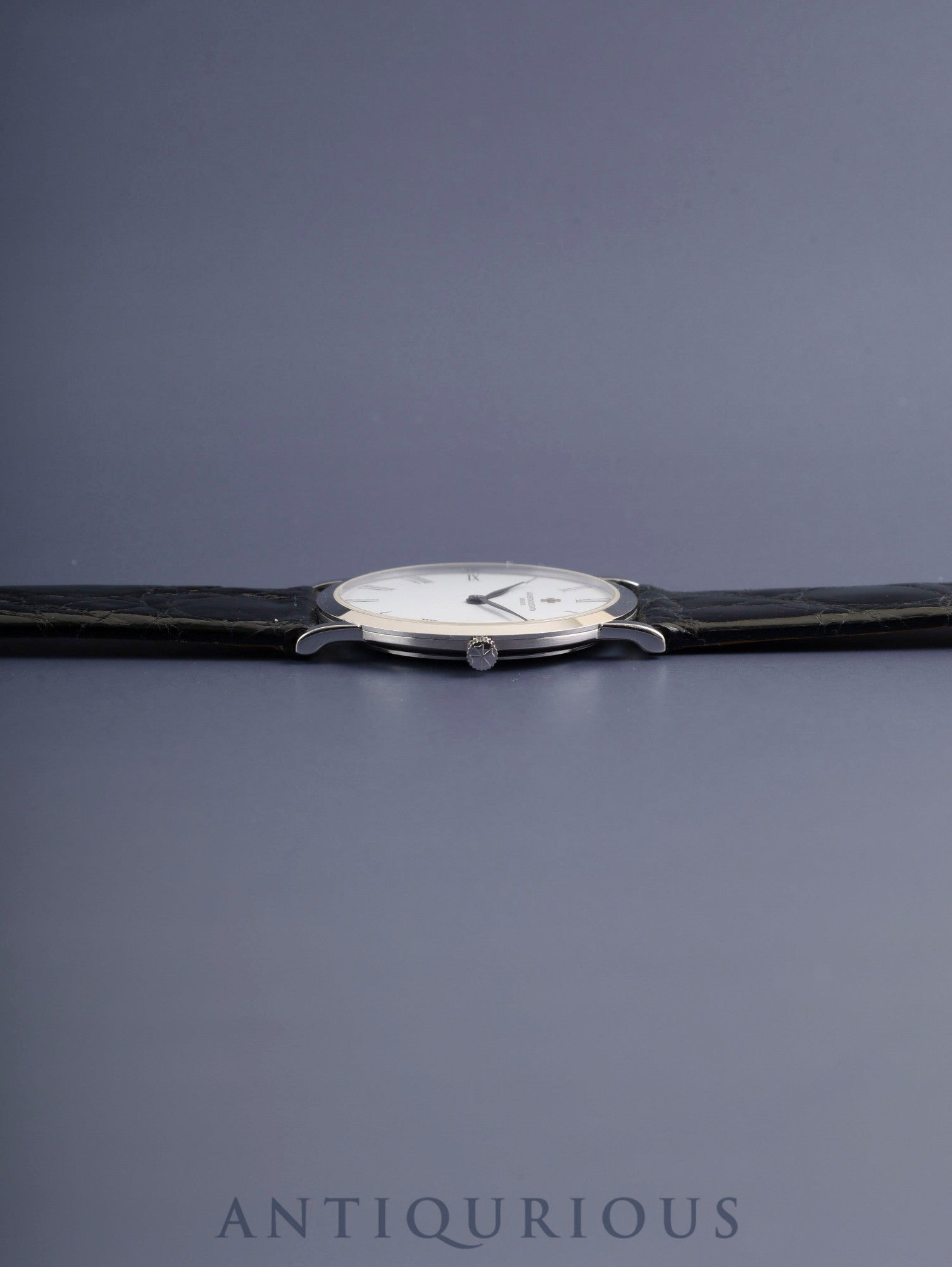 ヴァシュロン・コンスタンタン パトリモニー 33093/3 手巻き Cal.1003/2 750WG 革 純正ピンバックル（750WG）ホワイトローマン文字盤 ケース 純正革ベルト オーバーホール済み