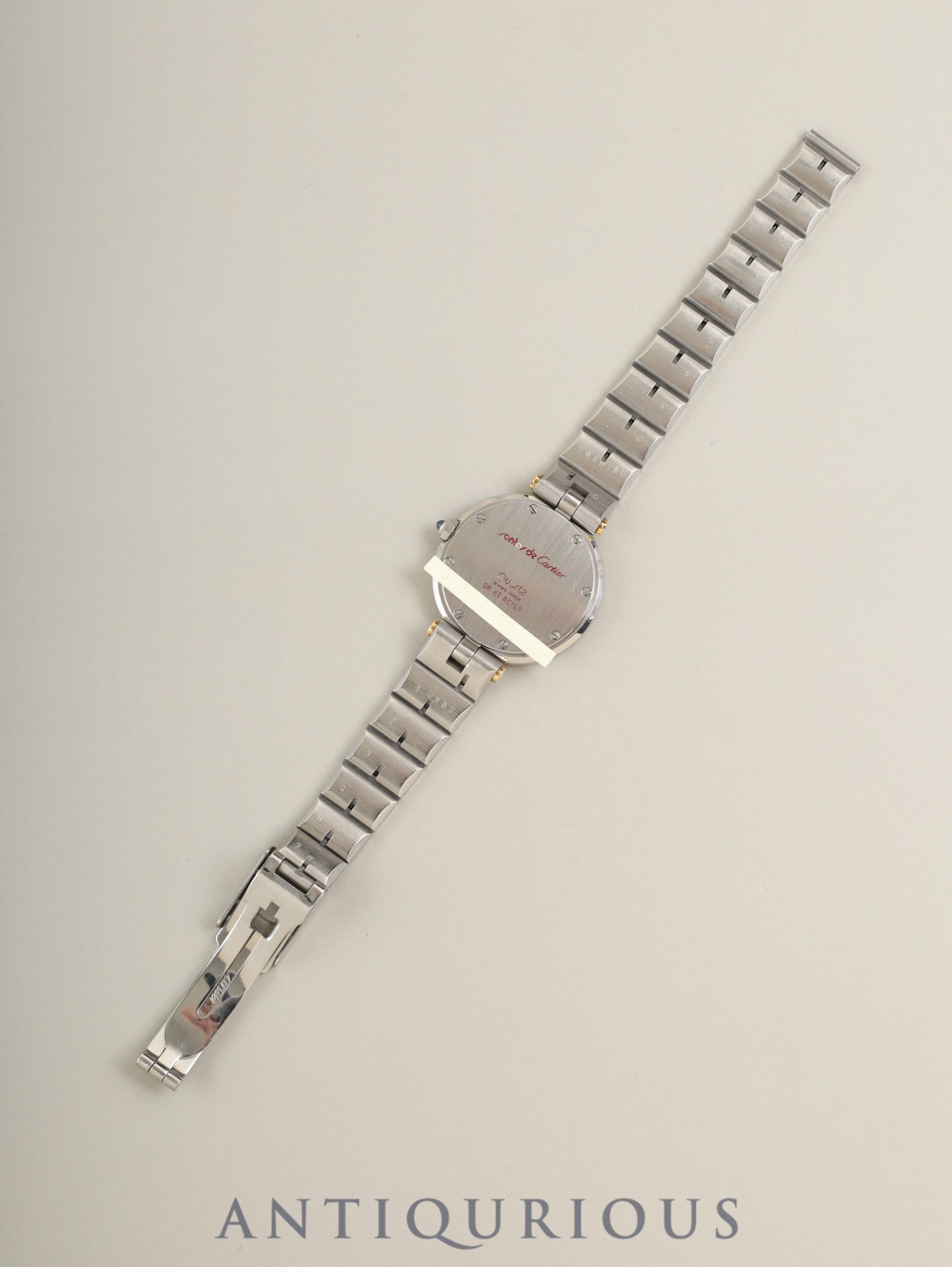 Cartier Santos Vendome SM 84038288 / 8191 Quartz Cal.81 SS/YG SS/YG White Roman Dial (SWISS marking) Overhauled