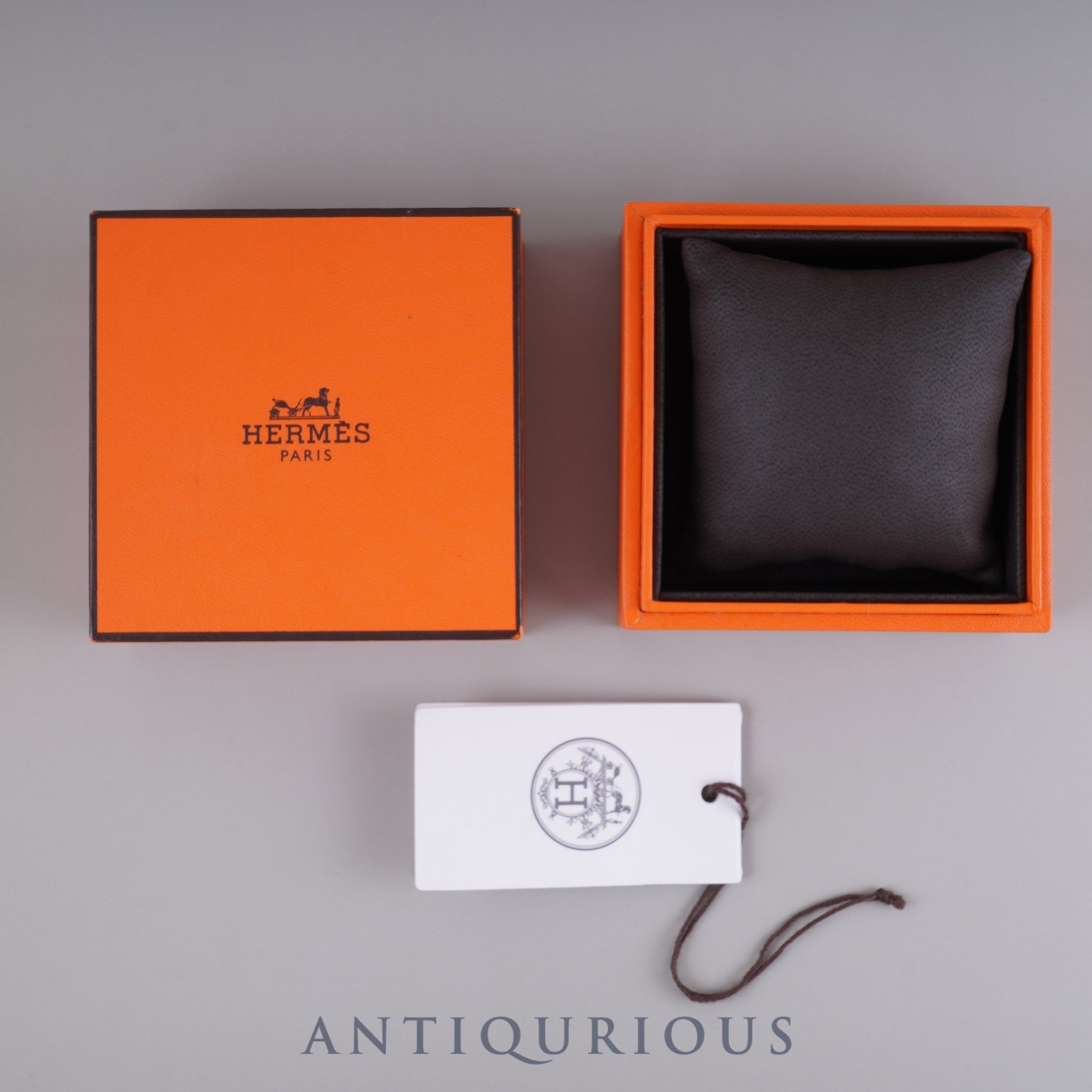 Hermes Chaine d'Ancre Punk LG SV925 Bracelet with Box and Tag, 21 Years Included