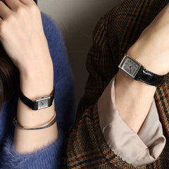 Jaeger-LeCoultre Reverso Classic 250.8.86 Manual Winding Caliber 846/1 Stainless Steel Leather Strap with Genuine Stainless Steel Buckle Silver Arabic Dial (Slight Scratches on Back) Overhauled