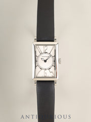 Tiffany Gallery Z3000.10.10A21A68A Quartz Cal.976.001 SS Leather Original Pin Buckle (SS) Silver Arabic Dial (SWISS MADE) Booklet Warranty Card (2015) Overhauled