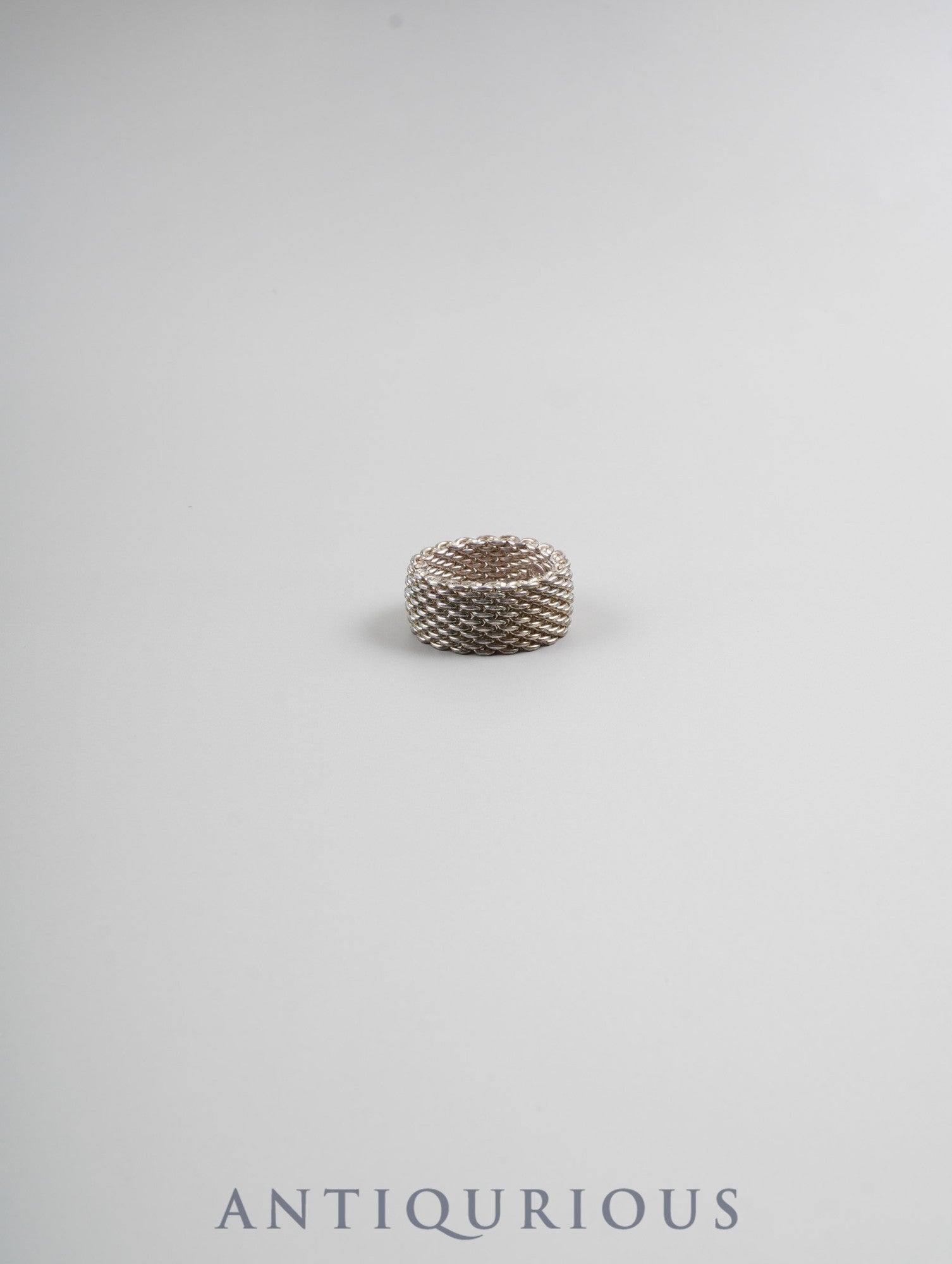 ティファニー リング サマセット スターリングシルバー 約14号 箱 保存袋