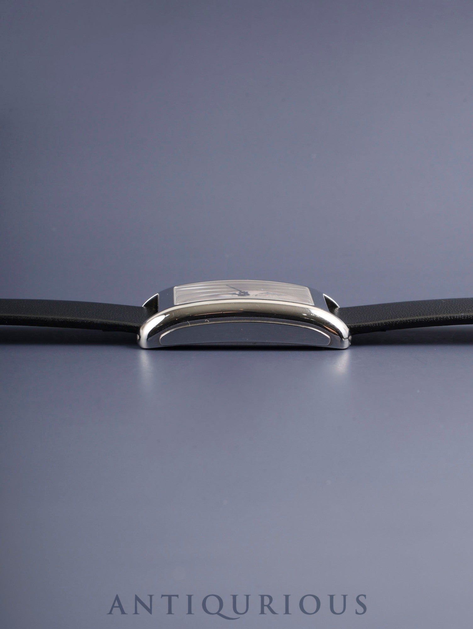 Longines DolceVita L5.757.4 Automatic Caliber 592.2 Stainless Steel Leather Strap with Genuine Stainless Steel Buckle, Silver Dial, Overhauled