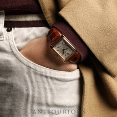 パテック・フィリップ ゴンドーロ 5010R-001 手巻き Cal.215 750 純正革ベルト 純正尾錠（750）シルバー文字盤 箱 保存袋 オーバーホール済み