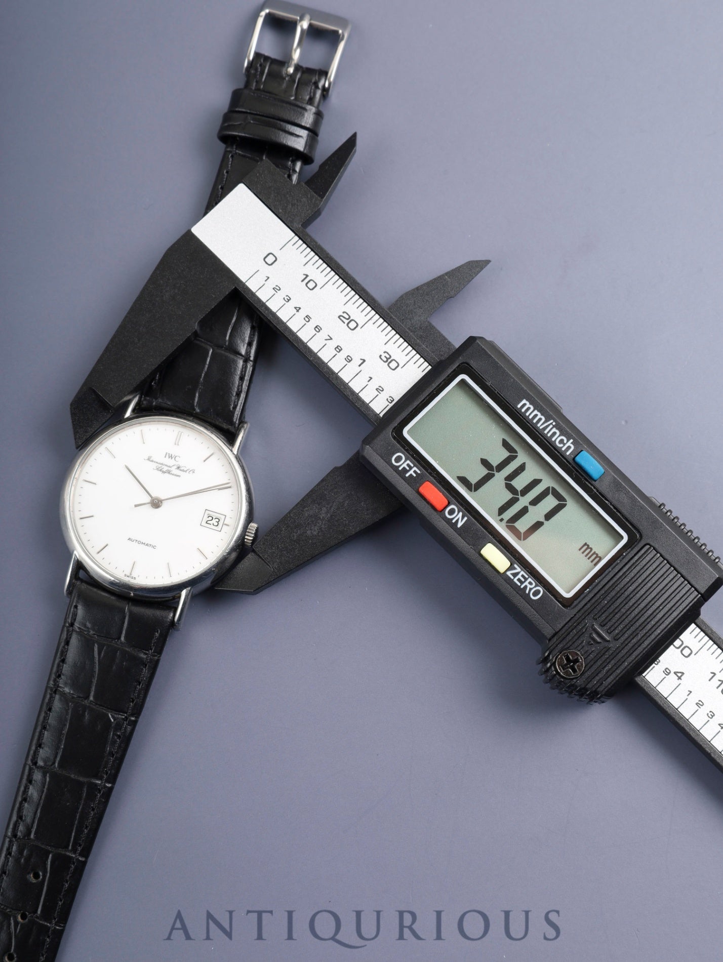 IWC ポートフィノ IW351324 自動巻き Cal.C.37521 SS 革 社外尾錠（SS