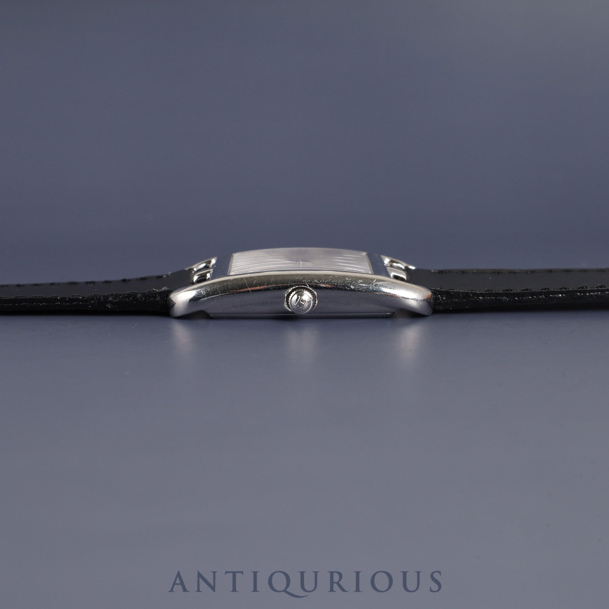 Hermès Cape Cod CC2.710 Quartz Movement, Stainless Steel Leather, Genuine Buckle (Stainless Steel), Silver Dial, Box, Booklet, Warranty Card (2010), Overhauled