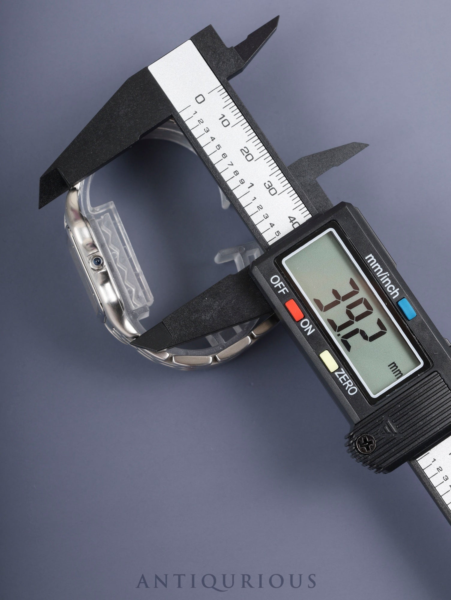 Cartier Panthère LM W25032F5 / 130 000 C Quartz Cal.87.04 Stainless Steel White Roman Dial Overhauled