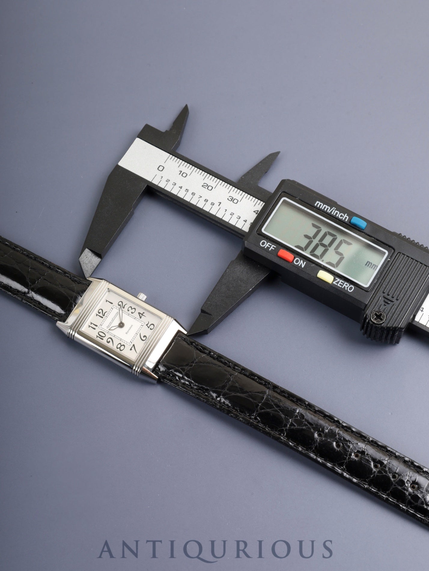 ジャガー・ルクルト レベルソ クラシック 250.8.86 手巻き Cal.846/1 SS 革 純正Dバックル（SS）シルバーアラビア文字盤 箱 冊子 保証書（2001年）純正レザーベルト オーバーホール済み