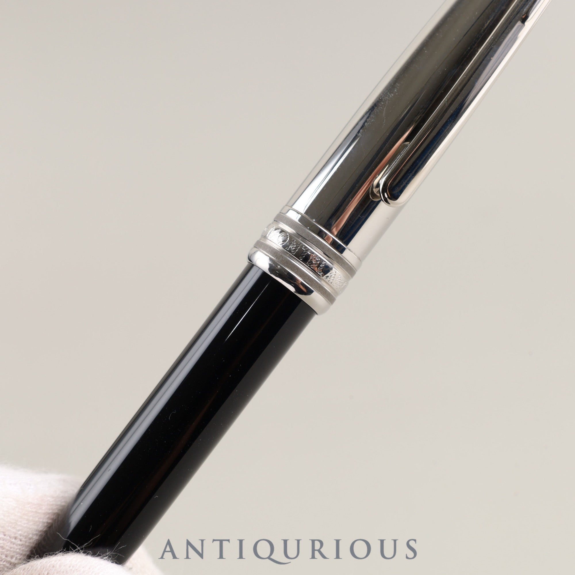 Montblanc Meisterstuck Solitaire Mechanical Pencil, Black x Silver, Twist Type