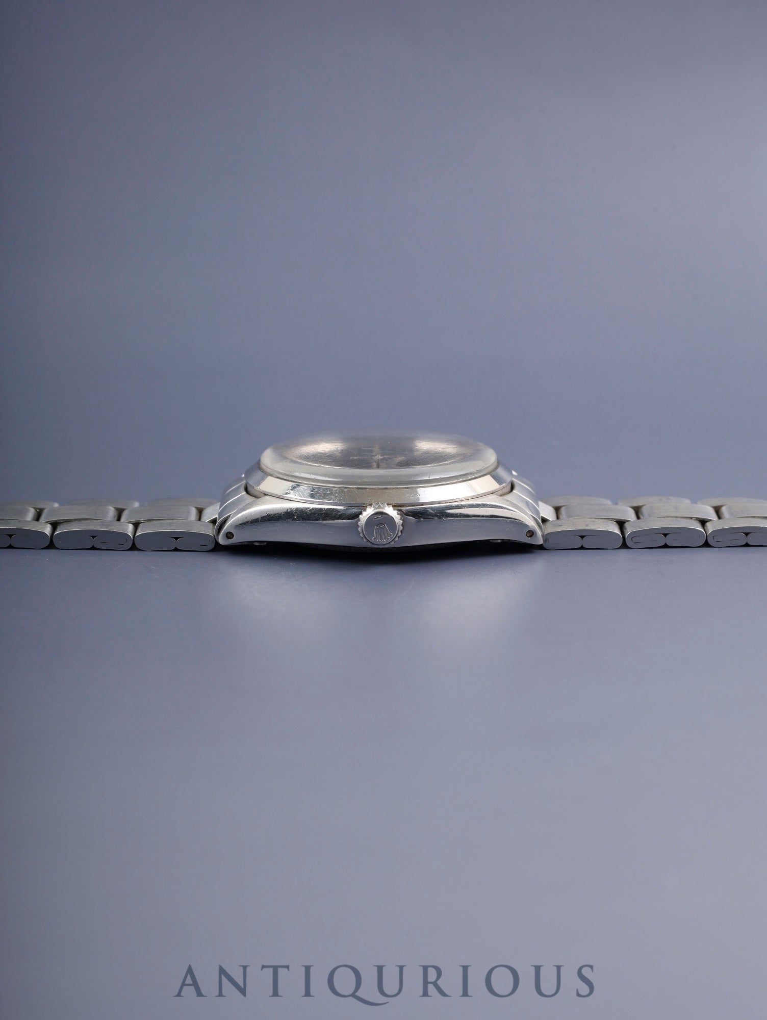 ロレックス エアキング 5500 自動巻き Cal.1520 SS SS ブラック文字盤 27番（1969年）オーバーホール済み