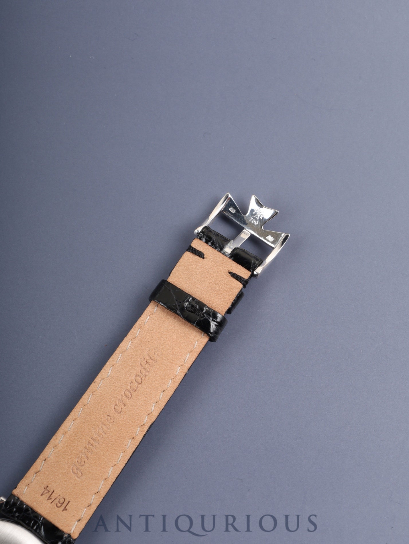 Vacheron Constantin Essential 33051 / 000G Manual Winding Cal.1003/2 750WG Leather Watch with Genuine Pin Buckle (750WG) White Dial Box Overhauled