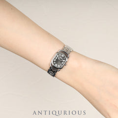Hermes Rally RA1.210 Quartz Cal.976.001 SS SS Gray Dial Overhauled