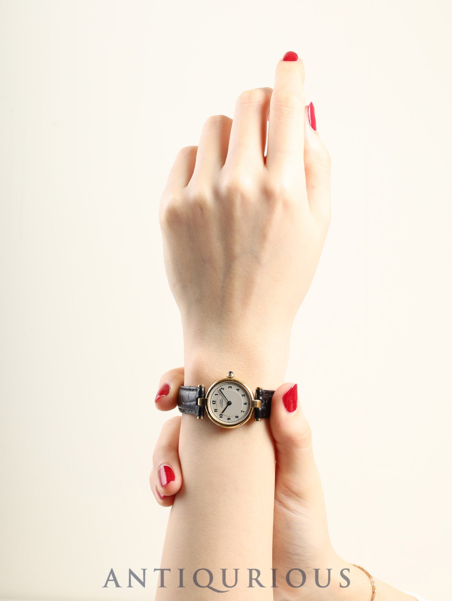 カルティエ マスト ヴァンドーム VLC SM 590004 クォーツ Cal.90 SV925